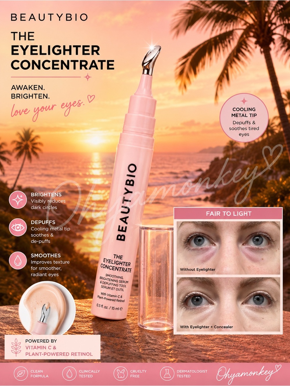 BeautyBio The Eyelighter Concentrate  $58